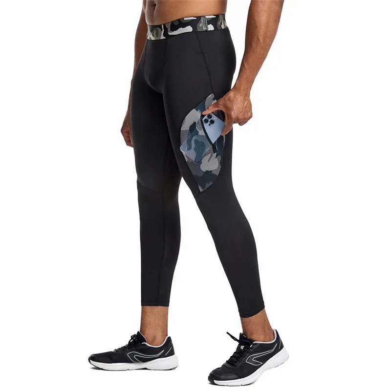 Huq Bro Men’s Fitness Tights – Supportive & Performance Fit